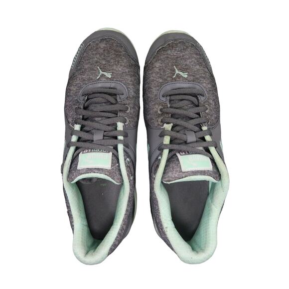 Puma Shoes Womens 9 Athletic Cell Sneakers Trainers Running Active Comfort Grey - Picture 7 of 13